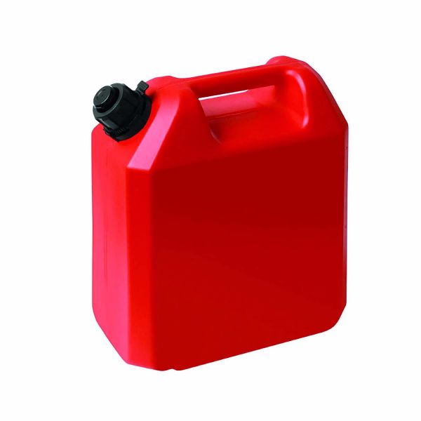 Tanica Carburante 5L Rossa Omologata ONU – Plastica Con Beccuccio Per Diesel - 5